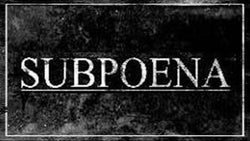 Objection to deposition subpoena for California.