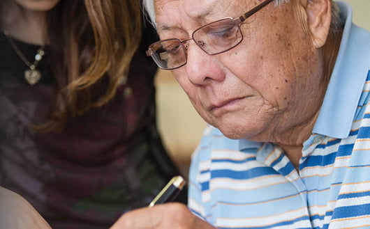 Sample complaint for financial elder abuse in California.